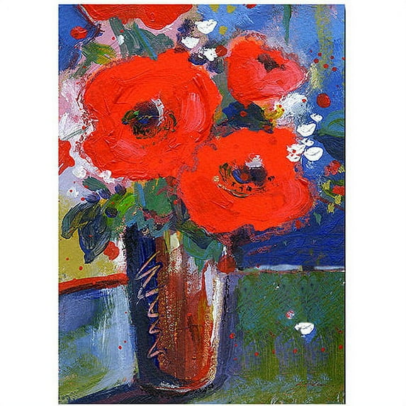 Trademark Art "Bouquet II" Canvas Art by Sheila Golden