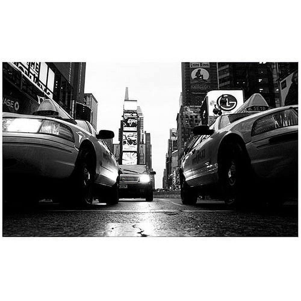 Trademark Art "Broadway Taxis" Canvas Art by Yale Gurney