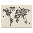thumbnail image 1 of Trademark Art 'Cats World Map 2' Canvas Art by Michael Tompsett, 1 of 2