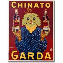 Trademark Art "Chinato Garda, 1925" Canvas Wall Art by Bouchet