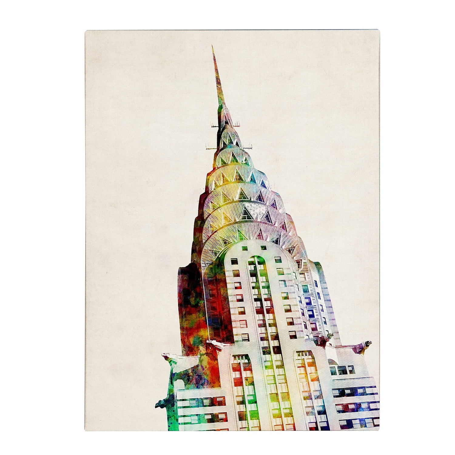 Trademark Art 'Chrysler Building' Canvas Art by Michael Tompsett
