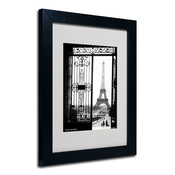 Trademark Art 'Cold Hands' Framed Matted Art by Pat Saunders-White