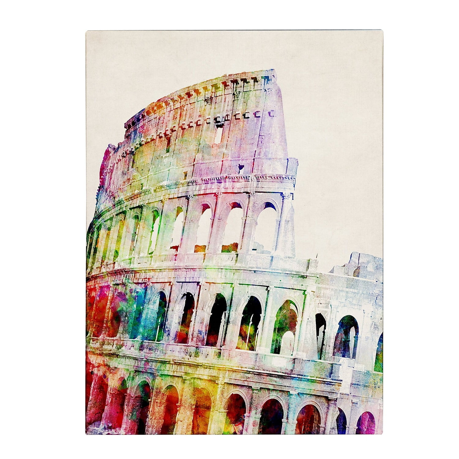 Trademark Art 'Colosseum' Canvas Art by Michael Tompsett