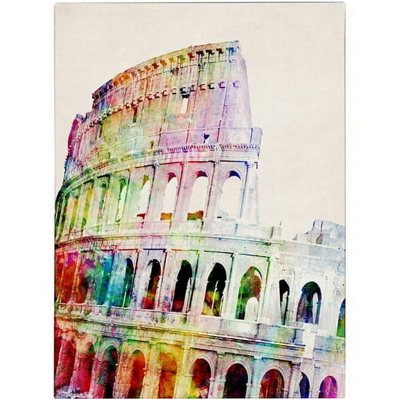 Trademark Art 'Colosseum' Canvas Art by Michael Tompsett