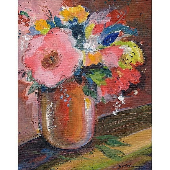 Trademark Art "Copper Bowl" Canvas Art by Sheila Golden, 18x24