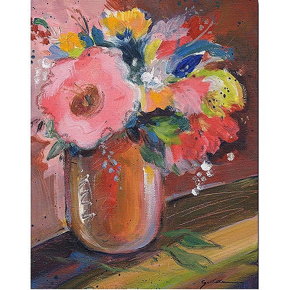 Trademark Art "Copper Bowl" Canvas Art by Sheila Golden