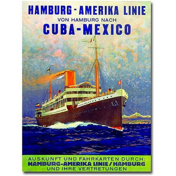Trademark Art "Cuba-Mexico, 1899" Canvas Wall Art