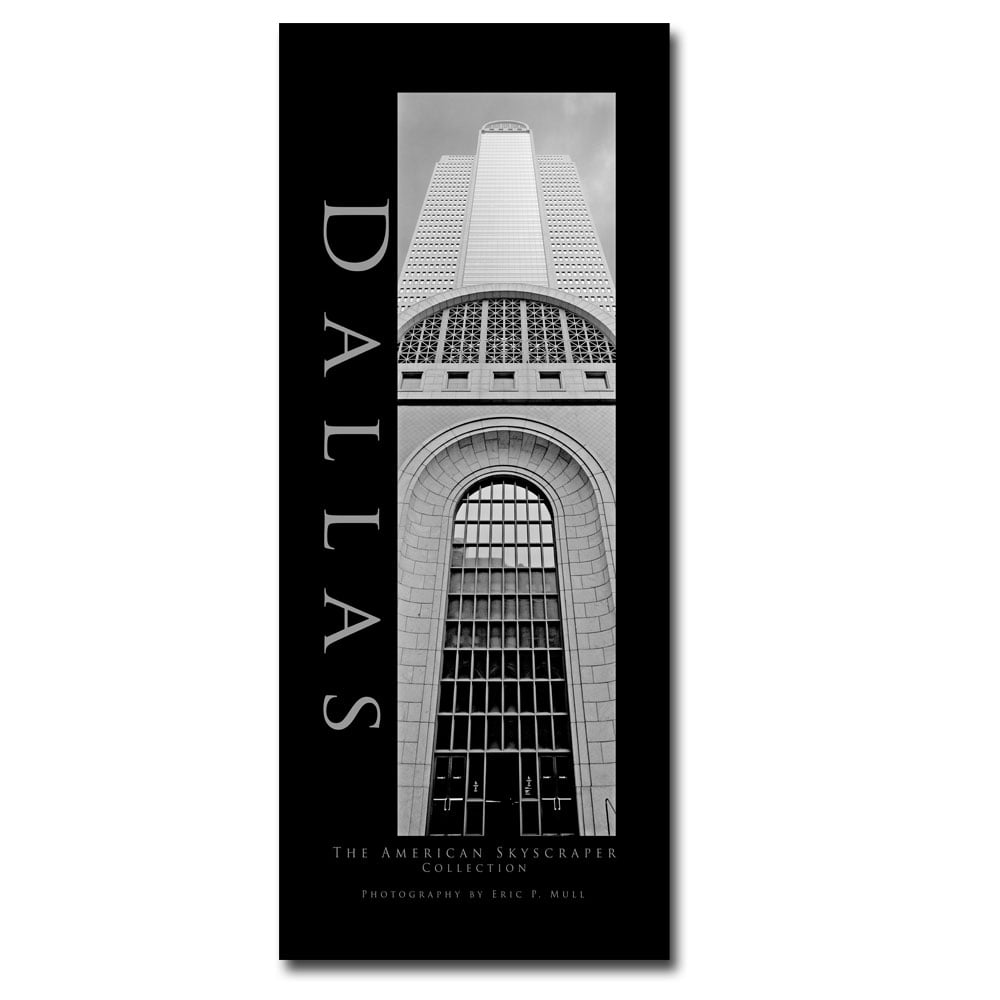 Trademark Art "Dallas" Canvas Art by Preston