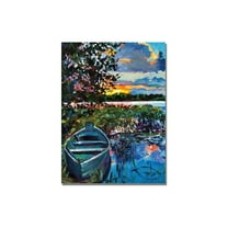 Trademark Art "Days End" Canvas Wall Art by David Lloyd Glover