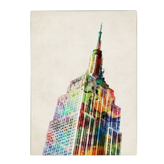 Trademark Art 'Empire State' Canvas Art by Michael Tompsett