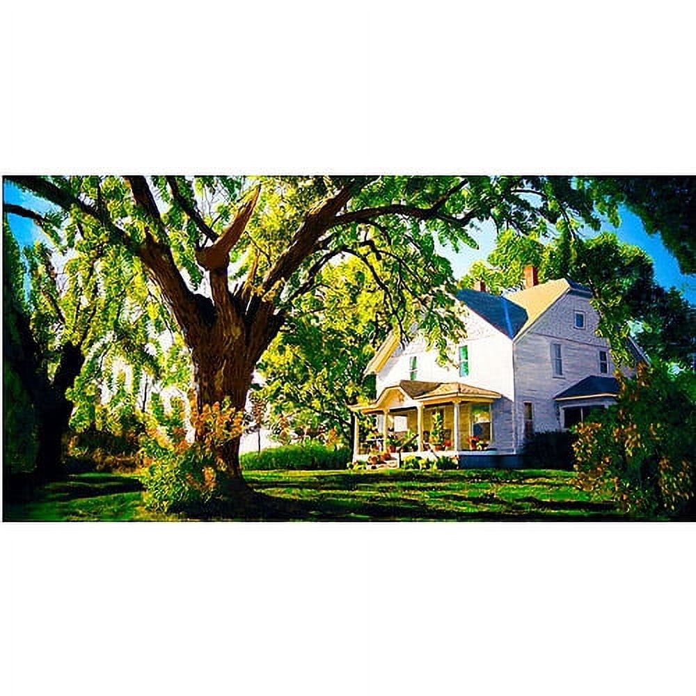 Trademark Art "Farm House" Canvas Wall Art by Roderick Stevens