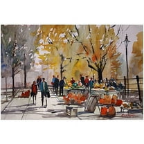 Trademark Art "Farm Market - Menasha" Canvas Art by Ryan Radke
