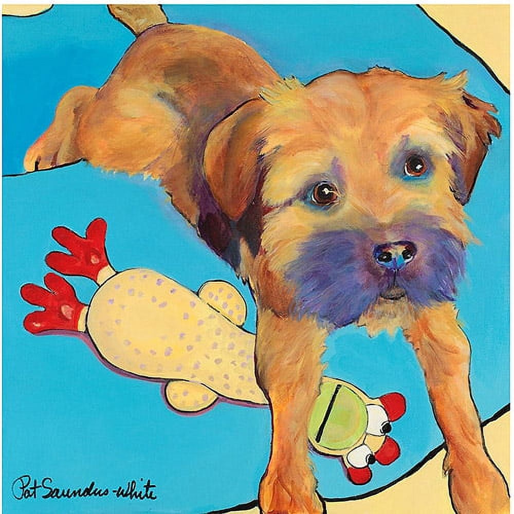 Trademark Art "Favorite Toy" Canvas Art by Pat Saunders-White