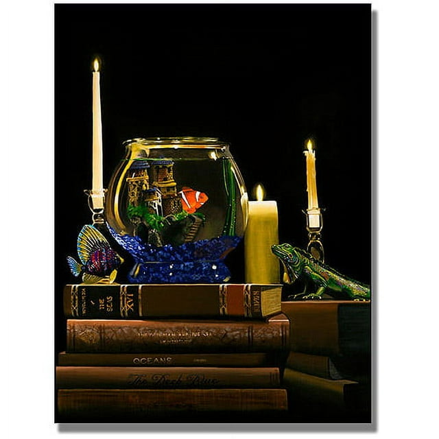Trademark Art "Fishbowl" Canvas Wall Art by Roderick Stevens