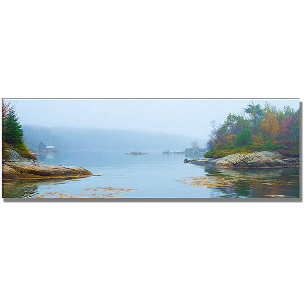 Trademark Art "Floods Cove" Canvas Wall Art by Preston