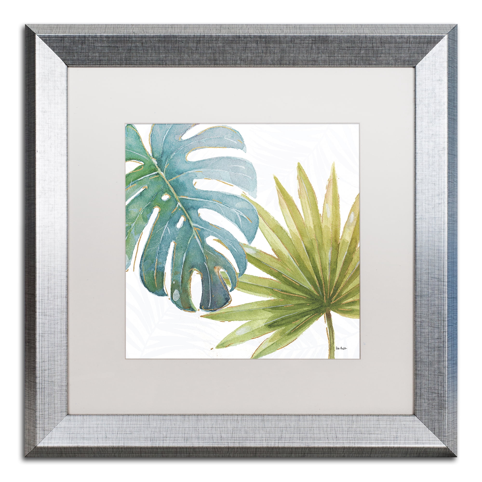 Trademark Art Floral Framed Art Print, by Lisa Audit