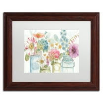 Trademark Art Floral Framed Art Print, by Lisa Audit