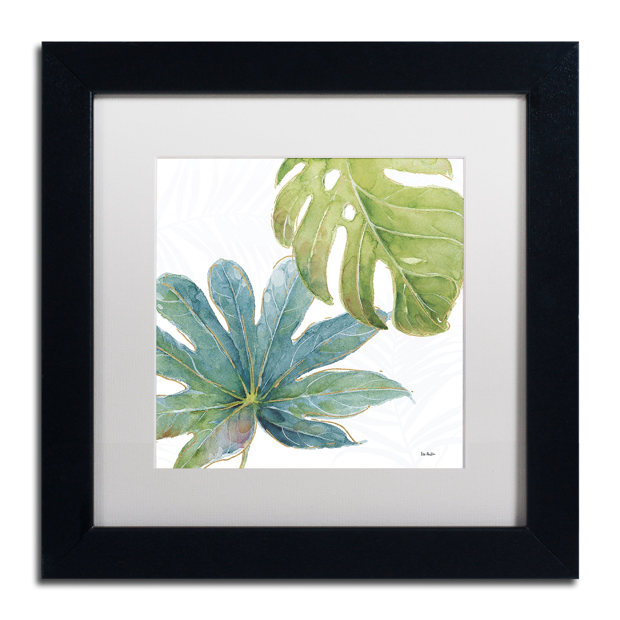 Trademark Art Floral Framed Art Print, by Lisa Audit