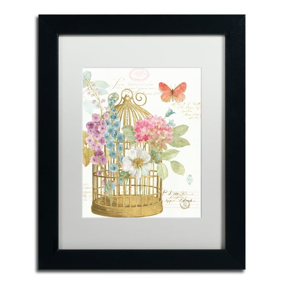 Trademark Art Floral Framed Art Print, by Lisa Audit