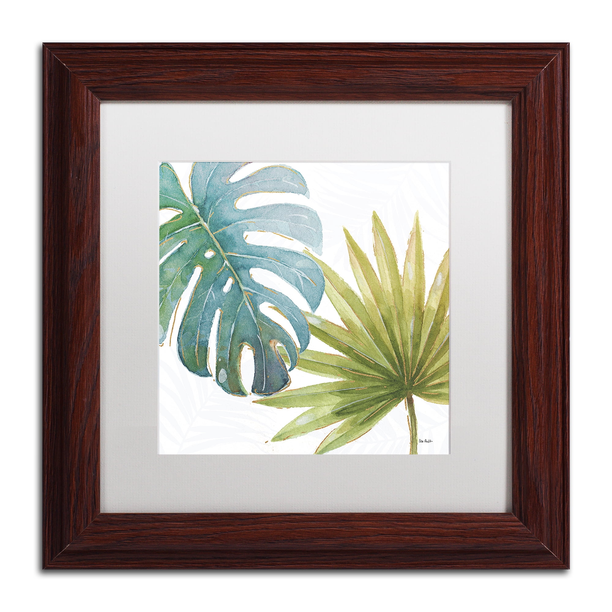 Trademark Art Floral Framed Art Print, by Lisa Audit