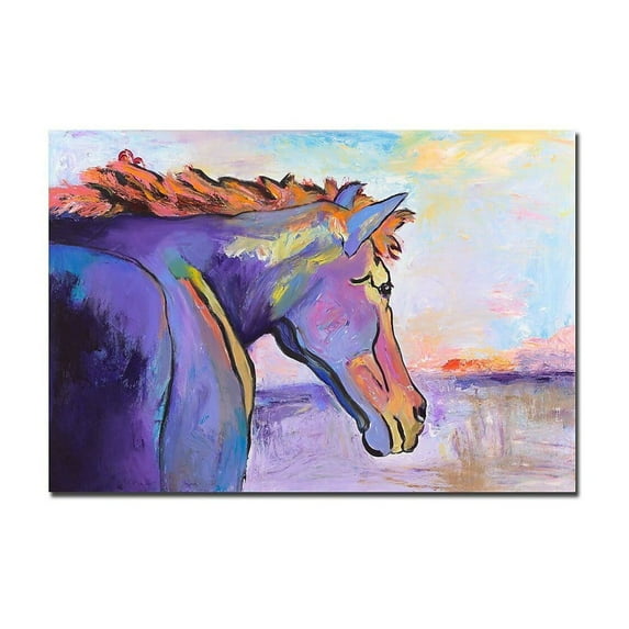 Trademark Art "Frosty Morning" Canvas Wall Art by Pat Saunders-White