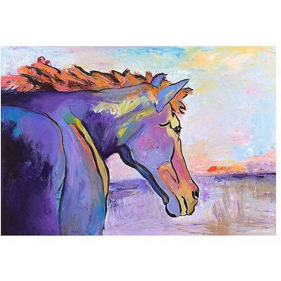 Trademark Art "Frosty Morning" Canvas Wall Art by Pat Saunders-White