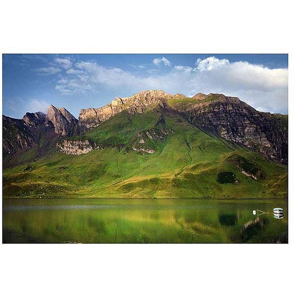 Trademark Art "Green Mirror" Canvas Art by Philippe Sainte-Laudy