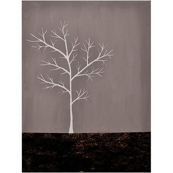 Trademark Art "Grey on White Series" Canvas Art by Nicole Dietz, 18x24