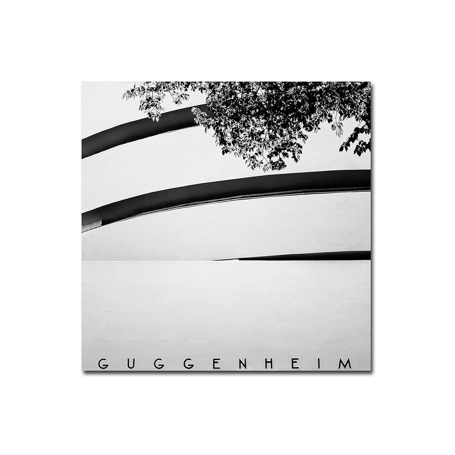 Trademark Art "Guggenheim" Canvas Art by Nina Papoirek
