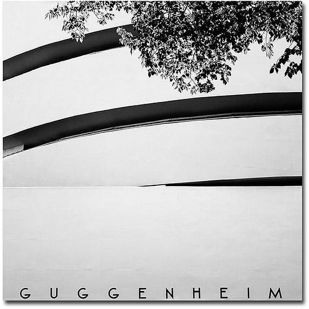 Trademark Art "Guggenheim" Canvas Art by Nina Papoirek