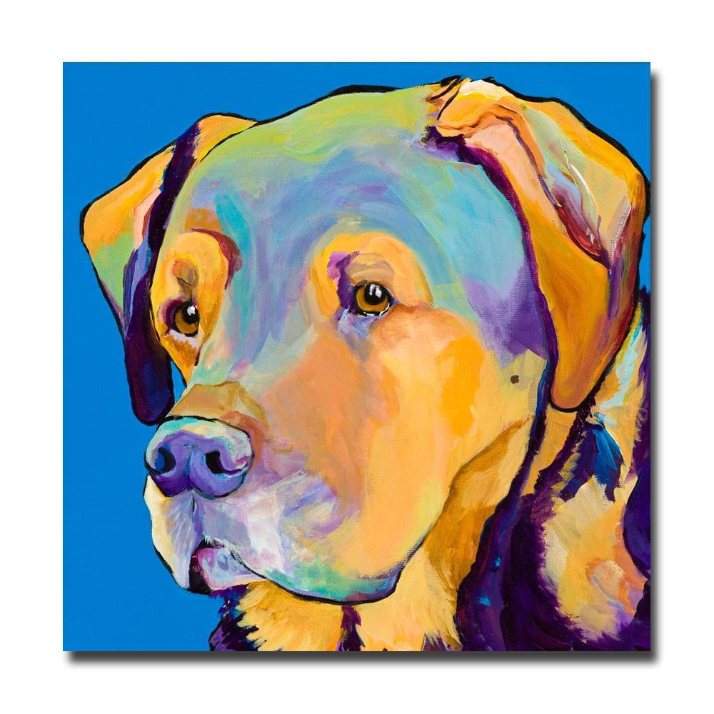 Trademark Art "Gunner" Canvas Wall Art by Pat Saunders-White