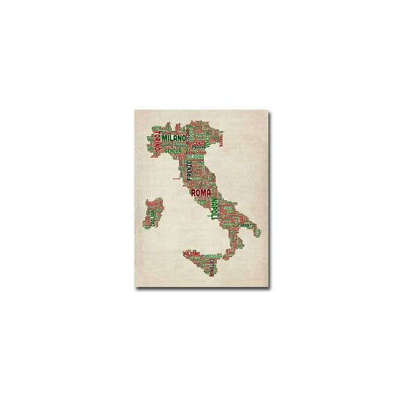 Trademark Art "Italy I" Canvas Wall Art by Michael Tompsett