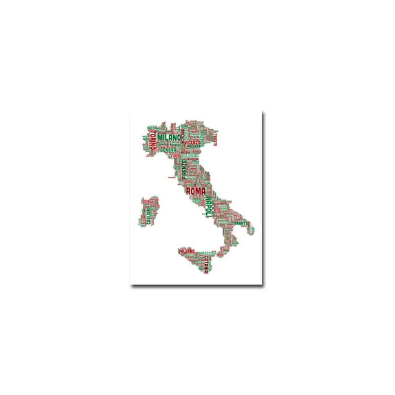 Trademark Art "Italy III" Canvas Wall Art by Michael Tompsett