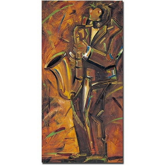 Trademark Art "Jazz II" Canvas Art by Joarez