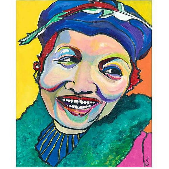 Trademark Art "Koko Vivienne" Canvas Art by Pat Saunders-White