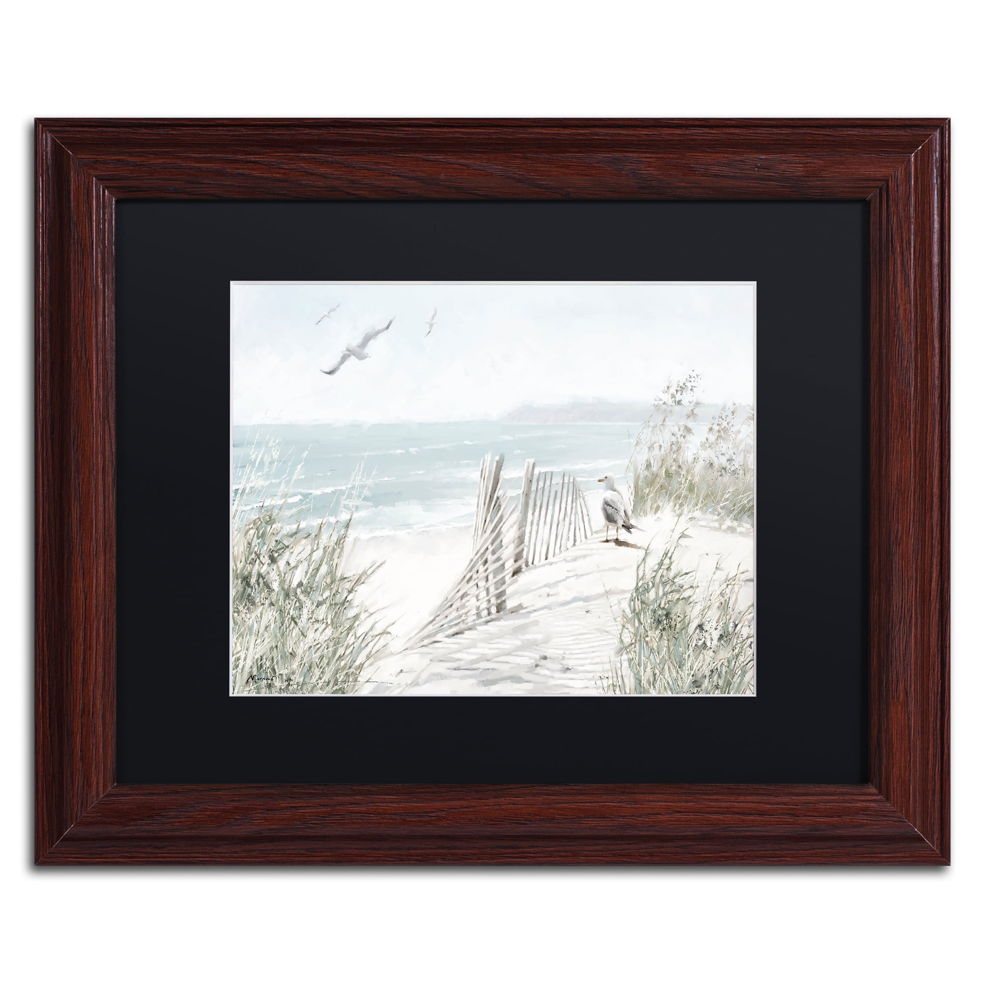 Trademark Art Landscape Framed Art Print, by The Macneil Studio