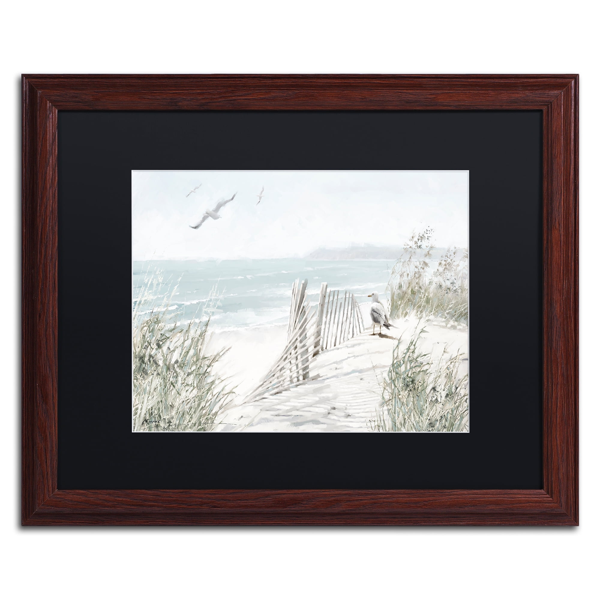 Trademark Art Landscape Framed Art Print, by The Macneil Studio