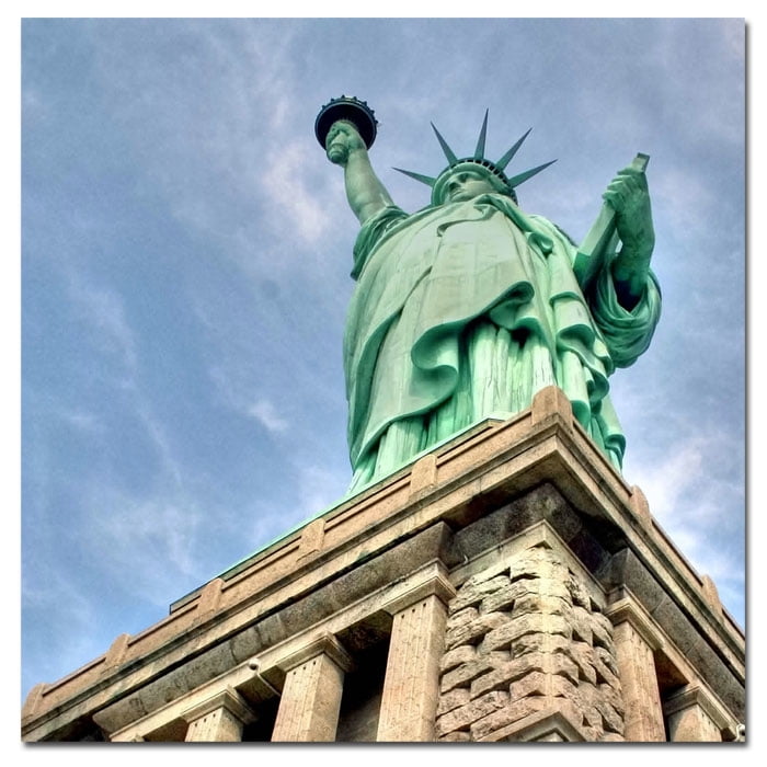 Trademark Art "Liberty" Canvas Art by CATeyes