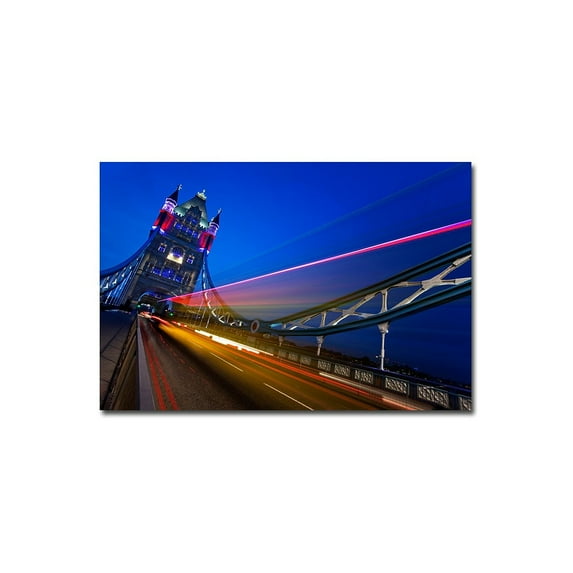 Trademark Art "London, Big Ben II" Canvas Art by Nina Papoirek