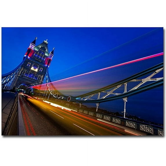 Trademark Art "London, Big Ben II" Canvas Art by Nina Papoirek