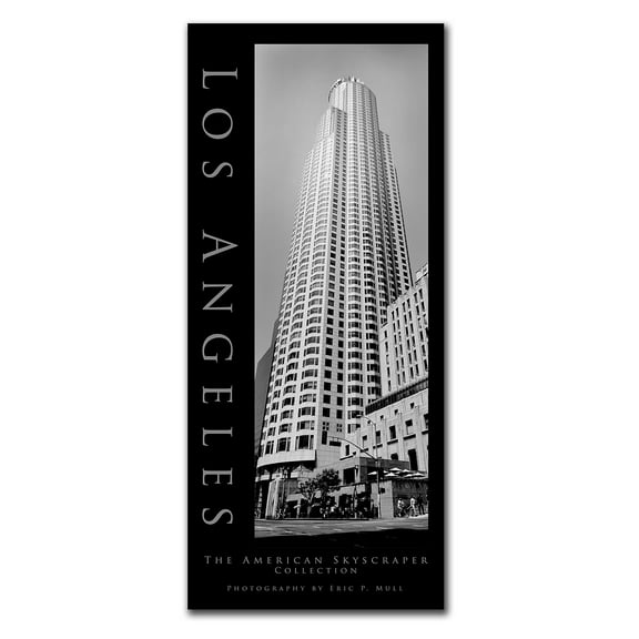 Trademark Art "Los Angeles" Canvas Art by Preston