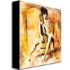 Trademark Art "Love Song" Canvas Art by Joarez