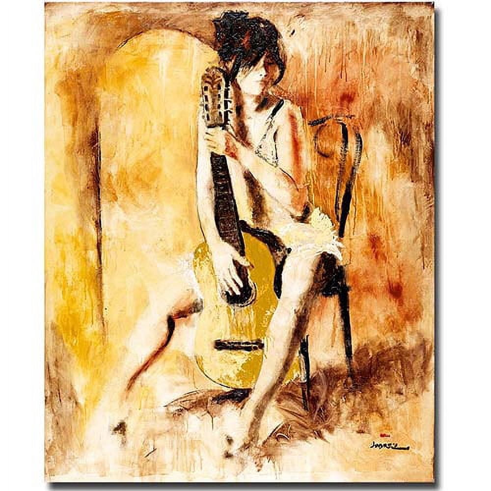 Trademark Art "Love Song" Canvas Art by Joarez