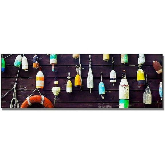 Trademark Art "Maine Bouy" Canvas Wall Art by Preston