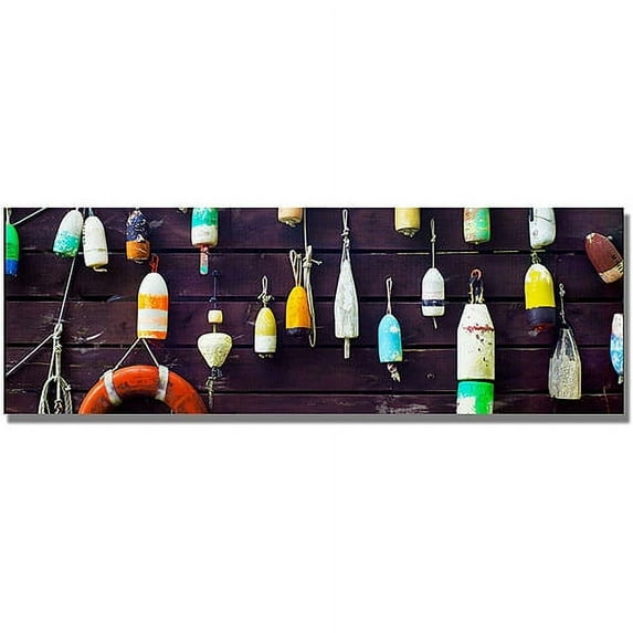 Trademark Art "Maine Bouy" Canvas Wall Art by Preston