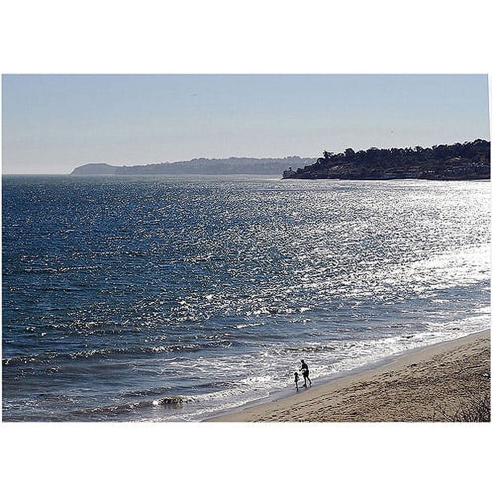 Trademark Art "Malibu" Canvas Art by Kurt Shaffer