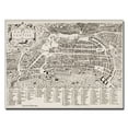thumbnail image 1 of Trademark Art 'Map of Naples, 1600' Canvas Art, 1 of 1