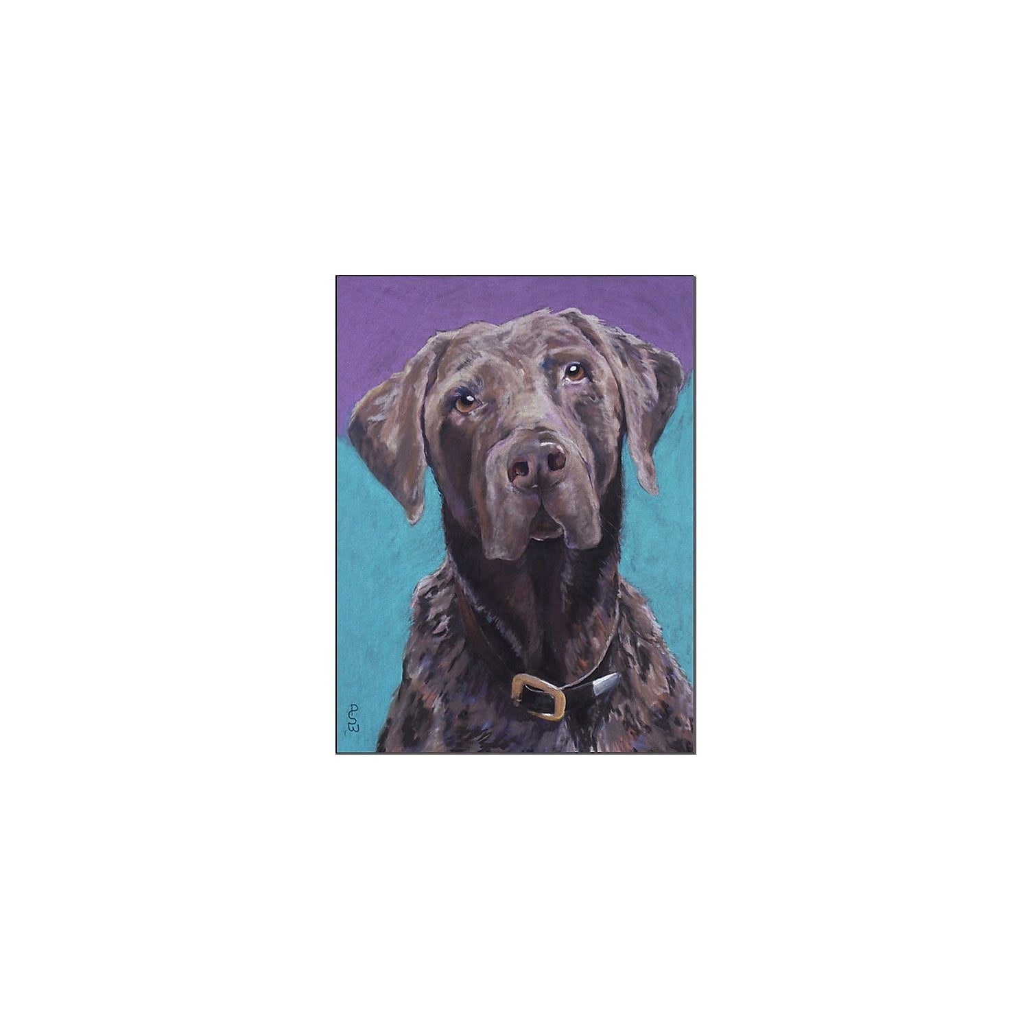 Trademark Art "Max" Canvas Art by Pat Saunders-White