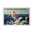 thumbnail image 1 of Trademark Art "Monte Carlo Beach, 1932" Canvas Wall Art by Georges Goursat, 1 of 4
