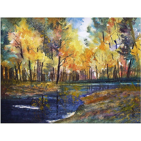 Trademark Art "Nature's Glory" Canvas Art by Ryan Radke